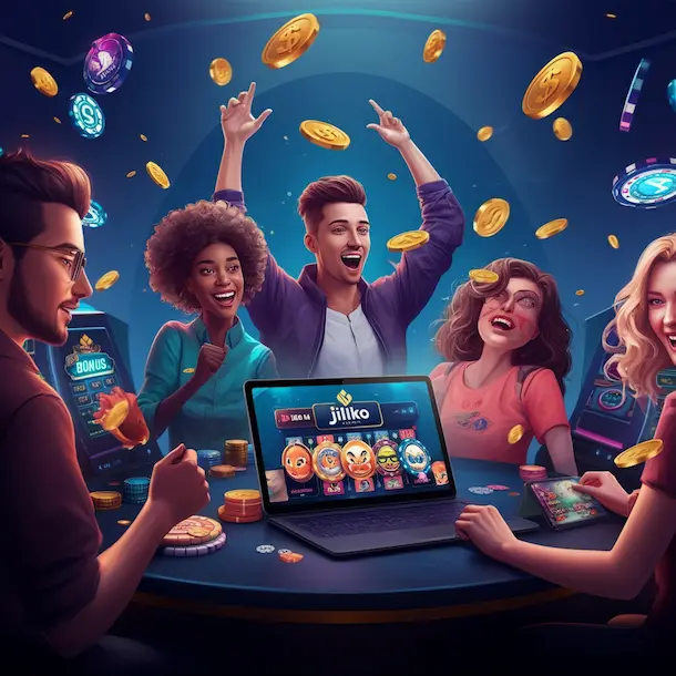 Players enjoying casino games at Jiliko – about us story of fun and winning
